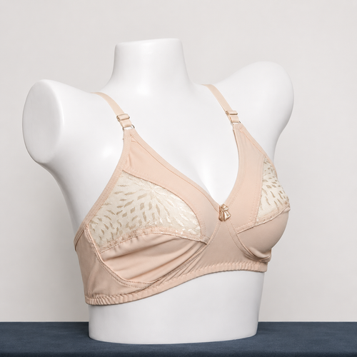Floral Lace Non-Padded Bra