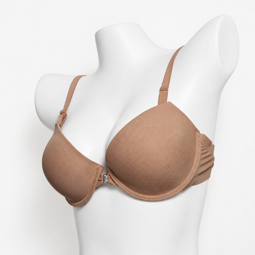 Front-Closure Padded Bra