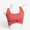 Coral Comfort Sports Bra