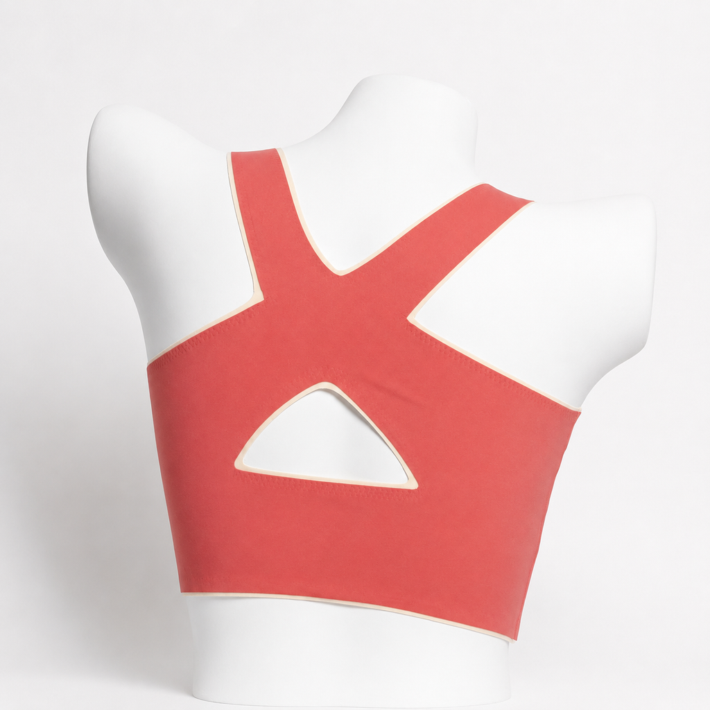 Coral Comfort Sports Bra